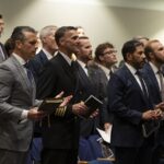 Pete Hegseth bei einer christlichen Gebetsveranstaltung im Pentagon
